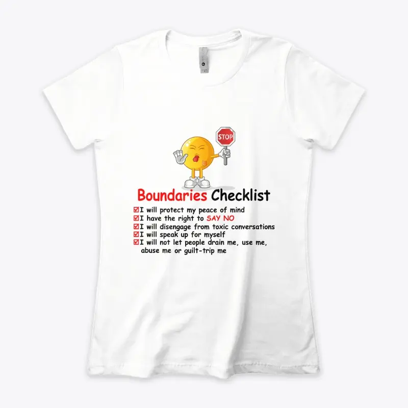 Boundaries Checklist