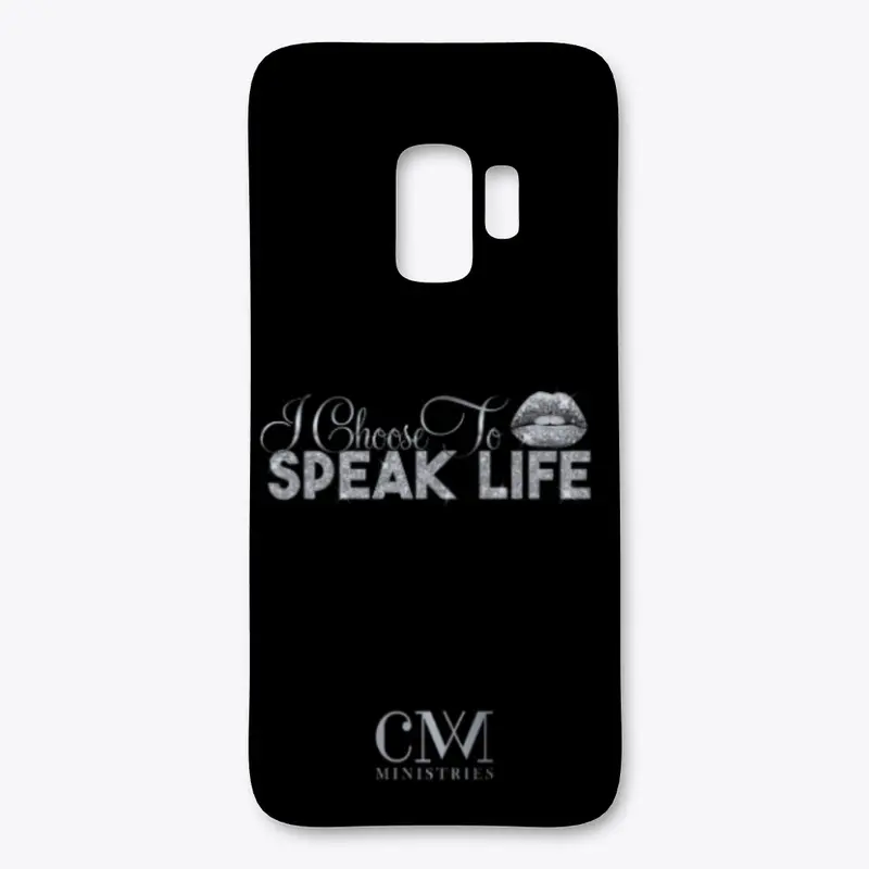 Speak Life Cell Phone Case