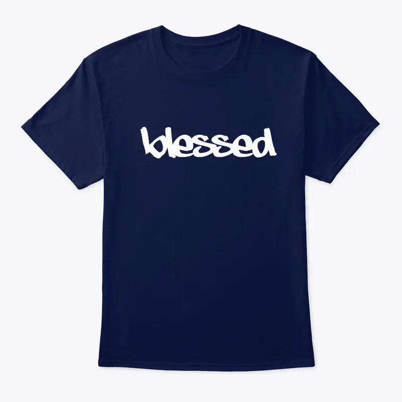 blessed spell out hoodie