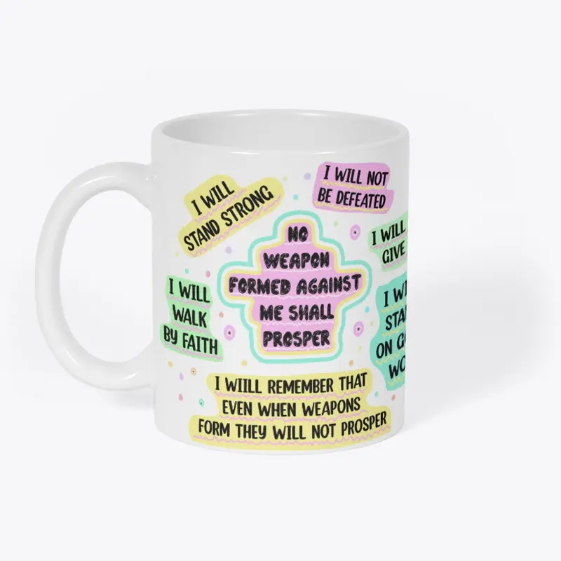 No Weapon Formed Against You Mug